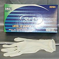 LGLOVES - Small Latex Powder Free Gloves