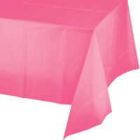 CPPLTC - 54x108 Candy Pink Plastic Table Cover