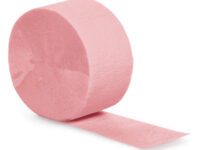 CISTRM - 81' Crepe Classic Pink Paper Streamers