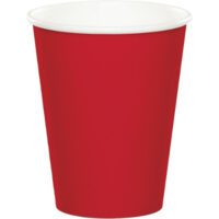 CR9PACP - 9oz Classic Red Hot/Cold Paper Cups