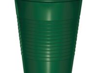 HG16PLCP - 16oz Hunter Green Plastic Cup