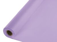 LLPLTR - 40" x 100' Luscious Lavender Plastic Tbl Roll