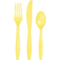 MICUT - 8 Settings Mimosa Plastic Cutlery