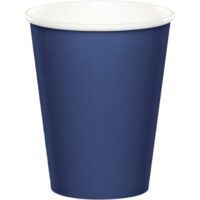 NA9PACP - 9oz Navy Hot/Cold Paper Cups