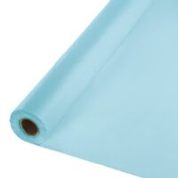 PBPLTR - 40" x 100' Pastel Blue Plastic Tbl Roll