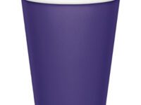 PU9PACP - 9oz Purple Hot/Cold Paper Cups