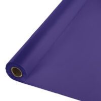 PUPLTR - 40" x 100' Purple Plastic Tbl Roll