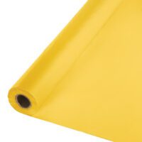 SBPLTR - 40" x 100' School Bus Yellow Plastic Tbl Roll