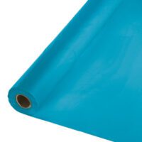 TUPLTR - 40" x 100' Turquoise Plastic Tbl Roll