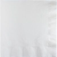 WHLUN - 2-Ply White Lunch Napkins