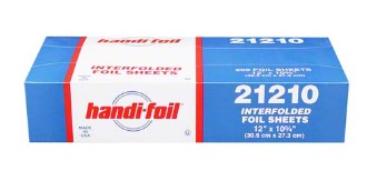 1012FOIL - 12" x 10 3/4" Foil Sheets