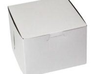 554CB - 5 1/2x5 1/2x4 Cake Box