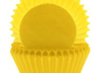 15CXYE - 4 1/2" Yellow Paper Baking Cup