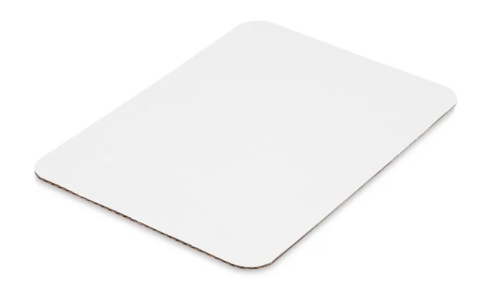 1_2WAX - 14x19 White Coated Board 1/2 Sheet
