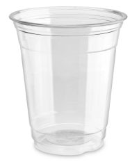 T12CLR - 12oz Clear Plastic Cup, PET 1220LID