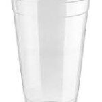 20CLR - 20oz Clear Plastic Cup, PET