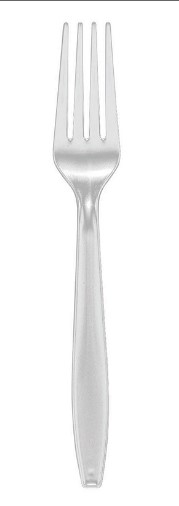 CLRFK - Clear Plastic Fork