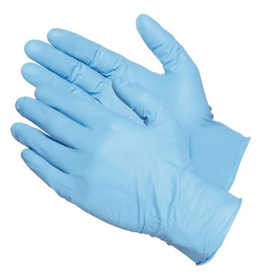NGLOVEL - Large Blue Nitrile Gloves