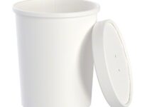SKH32A - 32oz Paper Food Cont/Lid Combo