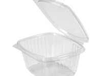 AD16 - 16oz Clr Hinged Lid Container