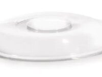 160LID - 160oz Black Plastic Bowl Lid