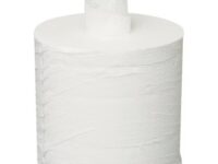 CPULL - White Center Pull Towels