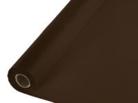 CBPLTR - 40" x 100' Chocolate Brown Plastic Tbl Roll